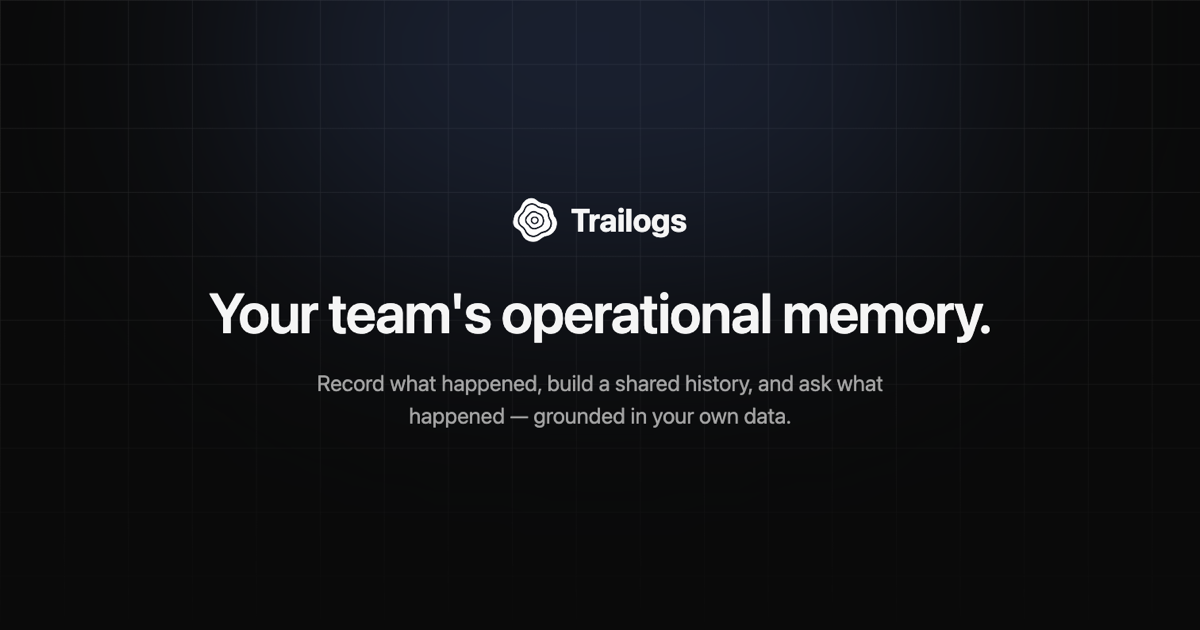 Trailogs